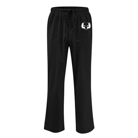 

Men s Casual Linen Pants Elastic Waist Drawstring Cotton Trousers Lightweight Solid Graphic Print Beach Loose Trousers