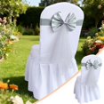 thumbnail image 2 of WMGHA Christmas Chair Back Bow - Reusable Holiday Chair Tie Decorations, Adjustable Chair Sash for Christmas Party, Thanksgiving,Holiday Dinner, Harvest Dinner, Banquet,Reception,New Year Decor, 2 of 4