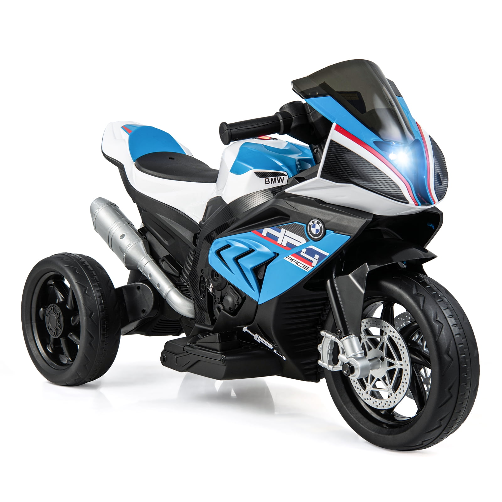 Infans BMW 3 Wheel Electric Kids Ride on Motorcycle with Lights Music