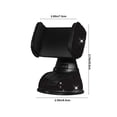 thumbnail image 3 of EGNMCR Car Gadgets Gifts, Car Accessories Diamond Inlaid Car Cell Phone Mount Double Function Wind Vent Navigation Mounts Car Suction Cup Rotating Cell Phone Mounts Cell Phone Mounts, 3 of 8