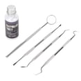 thumbnail image 2 of Kit de higiene dental de acero inoxidable moldeable con cuentas de relleno de dientes temporales para fiesta de Halloween, 2 of 15