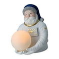 thumbnail image 2 of Lámpara de mesa con luz nocturna LED de Papá Noel creativa feelfreeau Azul, 2 of 7