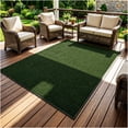 thumbnail image 2 of Koeckritz Rugs Grizzly Grass Rain Forest Indoor/Outdoor Turf Area Rug, 4' x 6', 2 of 8