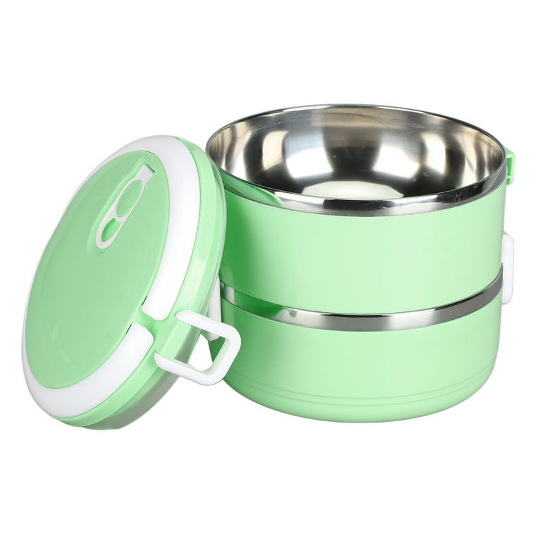 Hot Food Container For Round Heating New Stainless Steel Thermal Lunch Box