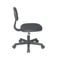 thumbnail image 3 of Pemberly Row Contemporary Student Task Chair in Black Fabric, 3 of 3