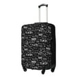 thumbnail image 2 of Haiem Travel The World Luggage Cover Printed Suitcase Covers for Luggage Elastic Washable Suitcase Protector Fits 18-32 Inch Luggage-Small, 2 of 8