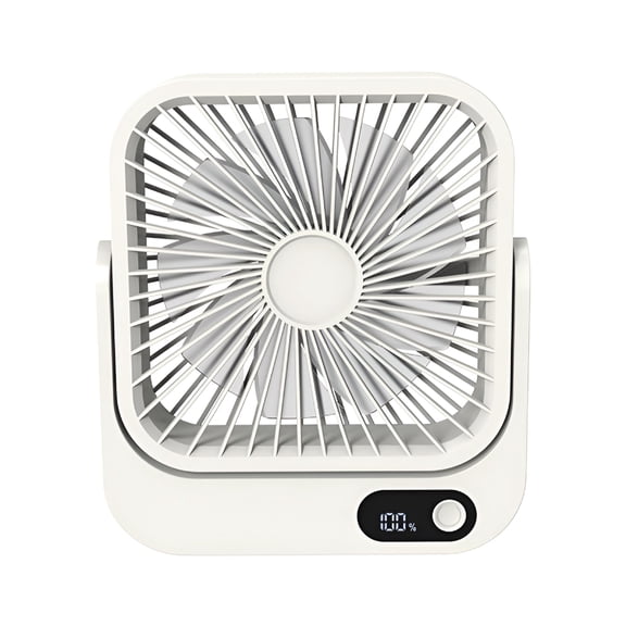 HIBIBUD Cruise Fan,Cruise Ship Approved USB Fan,Magnetic Base,6-10 Hour Battery,Five Speed Control