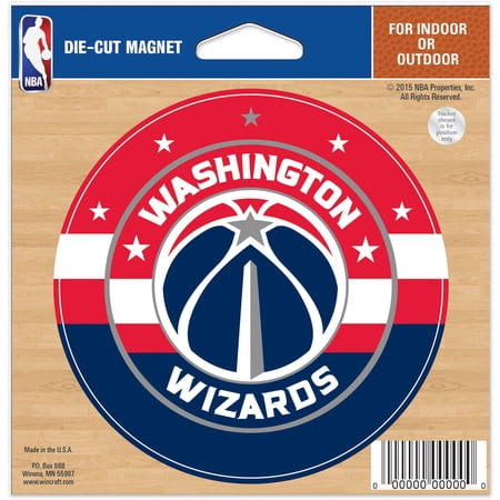 WinCraft Washington Wizards 5 x 6 Die Cut Magnet