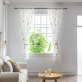 thumbnail image 2 of BEMS-2 x 1*1,3 m cortinas de tul con estampado de estrellas y lunas para dormitorio,, 2 of 5