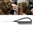 thumbnail image 3 of Hair Highlighting Rat Tail Comb AntiStatic Pintail Comb for Barber Salon, 3 of 7