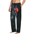 thumbnail image 2 of It Pennywise Horror Pajama Pants for Men, Super Soft All over Print Lounge Pants Sleepwear Bottom with Pockets Drawstring, 2 of 8