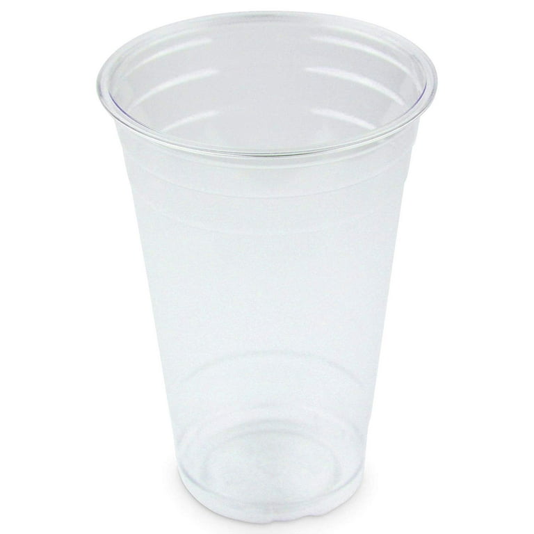 Zubebe 100 Pack 18oz Plastic Cups, Disposable Plastic Cups Large Drinking  Cups for Wedding, Graduati…See more Zubebe 100 Pack 18oz Plastic Cups