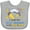 AC-Heather Grey, variant on Inktastic I Love My Great Grandpa to the Moon and Back Cute Sheep Boys or Girls Baby Bib