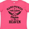 thumbnail image 4 of Inktastic Handpicked for Earth by My Nana in Heaven with Angel Wings Boys or Girls Toddler T-Shirt, 4 of 5
