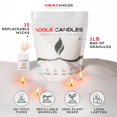 thumbnail image 3 of Cera en granos vegetal para velas LA Candle Vogue 1 lb, 3 of 8