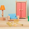 thumbnail image 2 of Minkissy Micro Ornament Miniature Copper Money Golden Plastic 1 Set for Home Decoration, 2 of 4