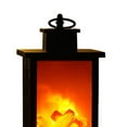 thumbnail image 3 of ziyahi Portable LED Fireplace Lantern Flamless Fire Effect Lamp for Home Garden M Square, 3 of 8