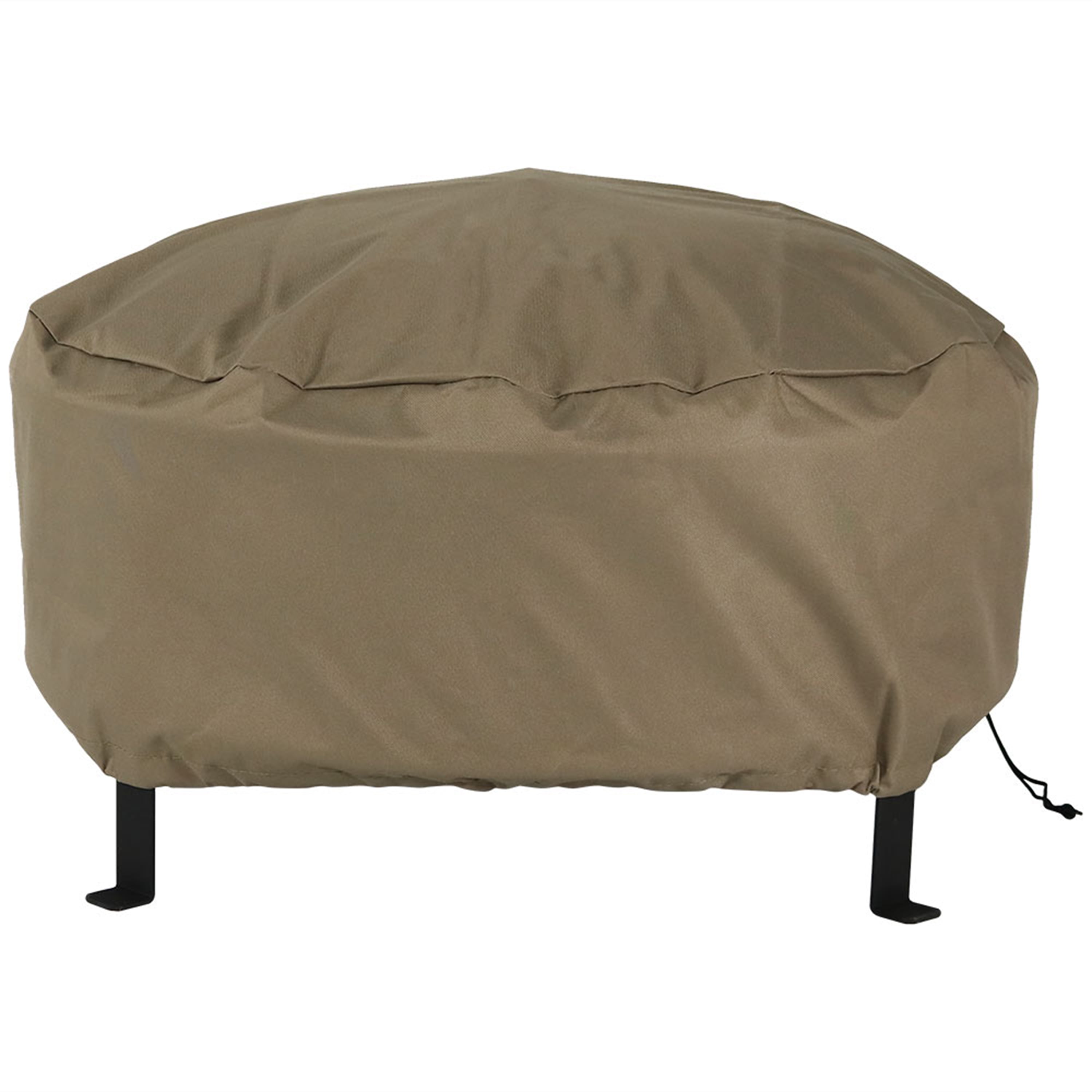 Waterproof 600D Heavy Duty Fabric with PVC Coating NEXCOVER Square Fire Pit Cover Brown. Fits Square Outdoor Fire Pit or Table 52 Lx 52 Wx 24 H Premium Patio Outdoor Cover
