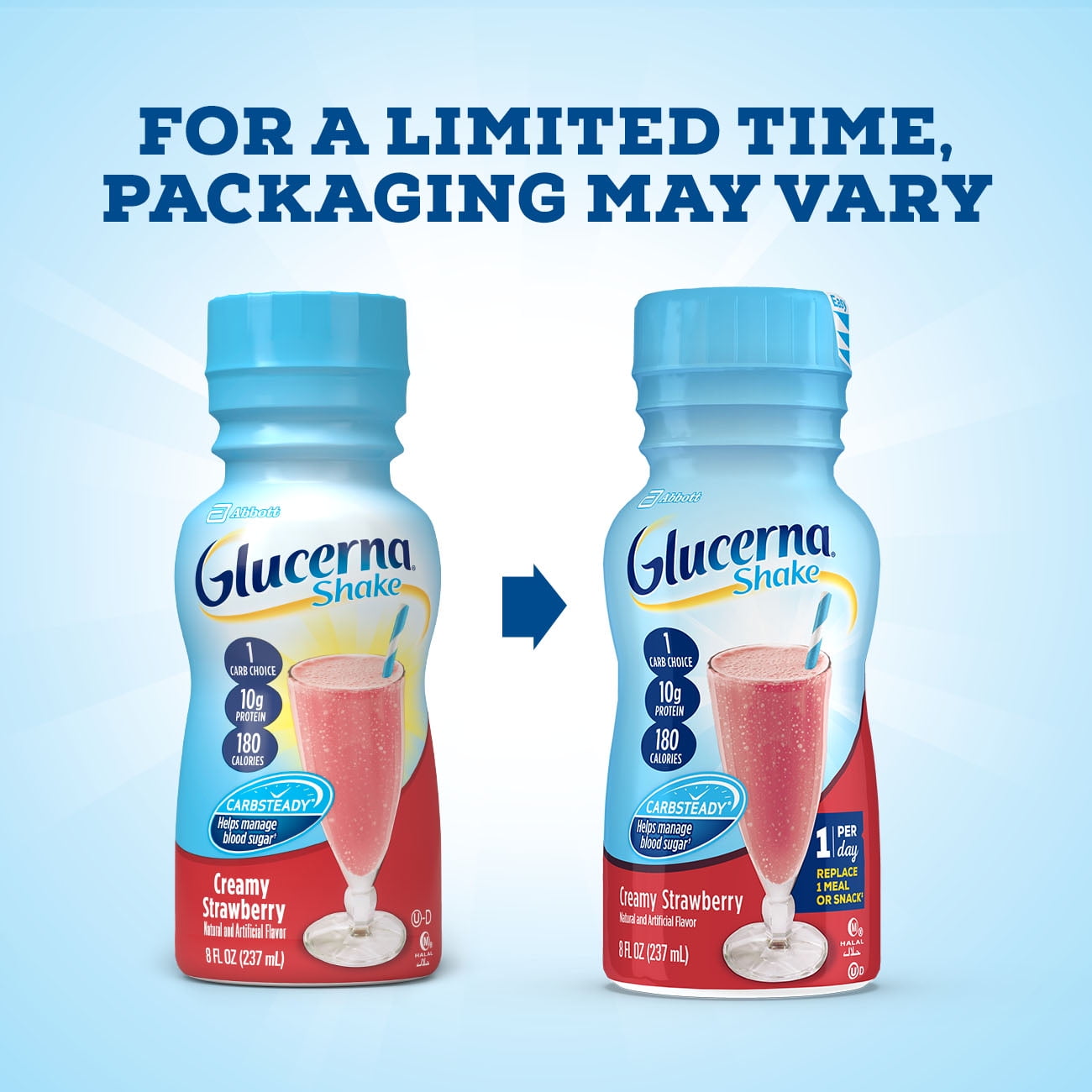 Glucerna Nutritional Shake Delicious Strawberry Help Manage Blood Sugar