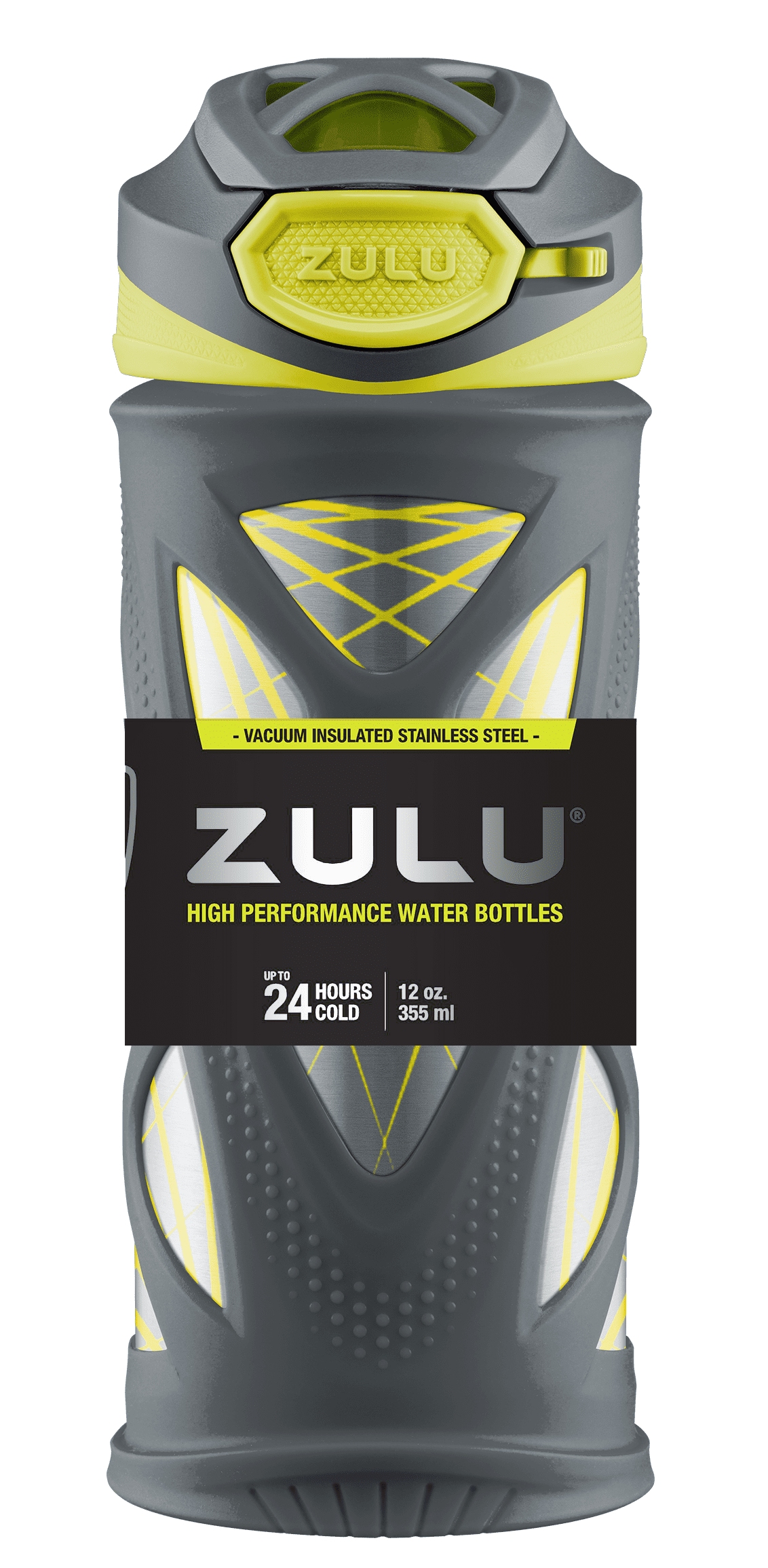 Zulu Echo Kids Blue/Orange Water Bottle with Silicone Sleeve, 12 oz –  BrickSeek