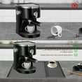 thumbnail image 4 of Toorise - Tapete de silicona para café, tapete para barra de café con bordes elevados y tapete desmontable para secar platos, tapete antideslizante con base de goma, tapete multifuncional para, 4 of 8