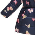 thumbnail image 3 of Veste Matelassée pour Enfants Garçons et Filles Imprimé Mode Dessin Animé Grand Garçon Long Col à Capuche Veste Matelassée, 3 of 5