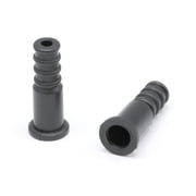 THE CIMPLE CO - Weather Boot Coaxial Coax Rg59 RG6 Connector - Black - Outdoor - 4 Pack