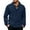 Dark Blue, variant on Men’s Shawl Collar Cable Knit Cardigan Sweater Button Down Chunky Knitwear Classic Fit Warm Long Sleeve Outerwear for Fall Winter Spring Dark Blue 3XL