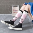 thumbnail image 5 of Vsdgher Not All Those Who Wander Are Lost Knee Socks, High Socks Long Stretchy Sock Women Knee High Stocking, Long Socks for Women, 5 of 6