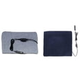 thumbnail image 2 of Amdohai Foldable 12v Electric Car Blanket Heated Blanket Travel Throw Warm Blanket For Automobile Truck Car Camping Travel gray, 2 of 5