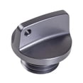 thumbnail image 3 of Zorion Motorcycles Engine Oil Filler Cap Transmission Tank Cover for Kawasaki Gray, 3 of 9