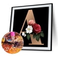 thumbnail image 1 of Cuadros Decorativos Pintura de diamante 5D DIY de serie de letras cuadro de Wdftyju mosaico de taladro redondo completo Kit de pared regalo del Día de San Valentín manualidades decora, 1 of 9