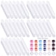 thumbnail image 1 of 150 tiras mini vasos de pintura vacíos, 900 latas de vasos de pintura, mini contenedores de almacenamiento de pintura de plástico transparente con tapas, 1 of 6