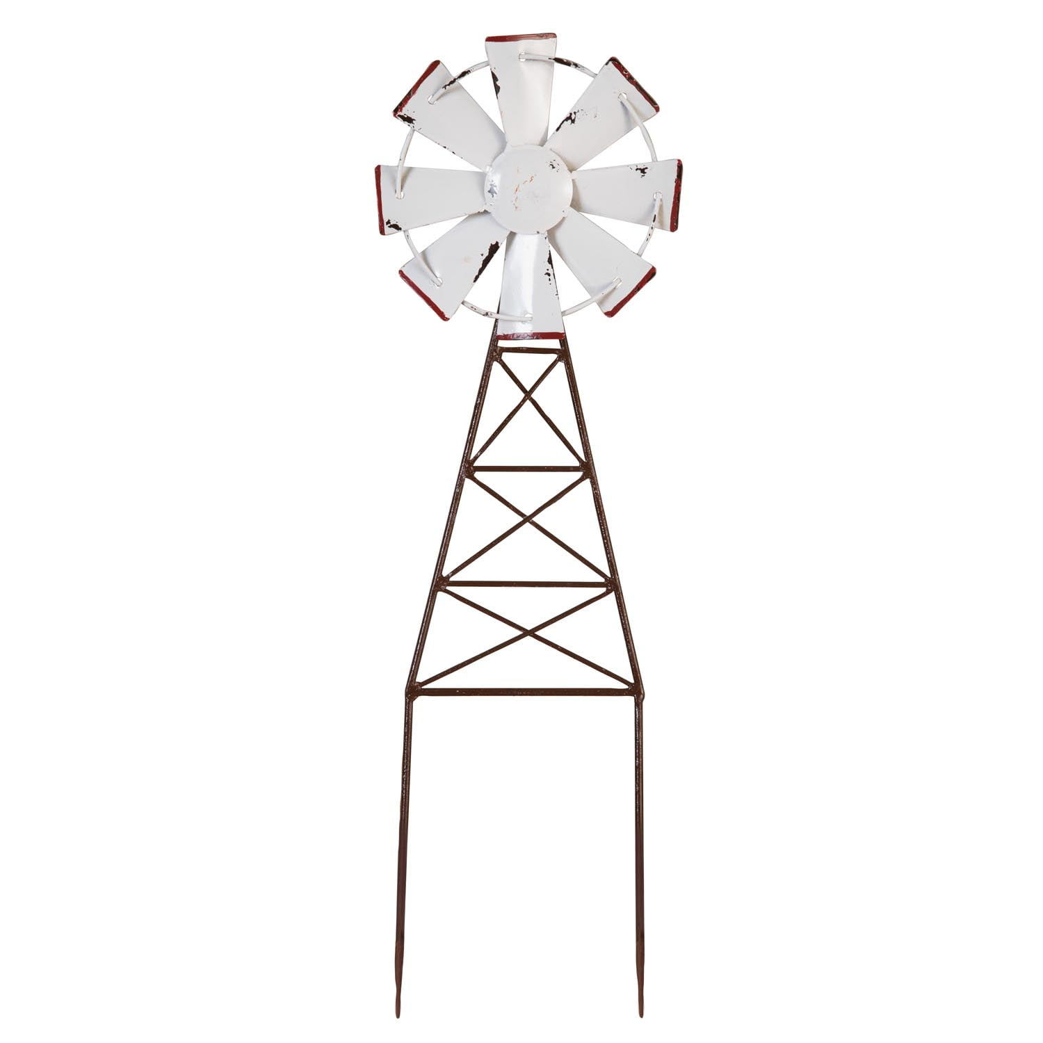 Foreside Home and Garden Enamel Windmill Garden Stake by Foreside Home and Garden