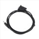 thumbnail image 4 of 3X DB9 9 Pin VGA Hembra Cable, DB 9 Hembra A TRS 3.5mm (1/8Pulgada) TRS Estéreo Macho En Serie Cable de Datos- 6 Pies, 4 of 5