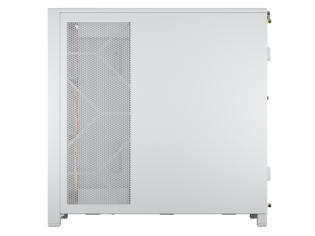 CORSAIR FRAME 5000D RS ARGB Modular High Airflow Mid-Tower PC Case, White – Fully Customizable Design –  InfiniRail™ Fan Mounting System – Fits Multiple 360mm Radiators or a 420mm Radiator – Reverse M