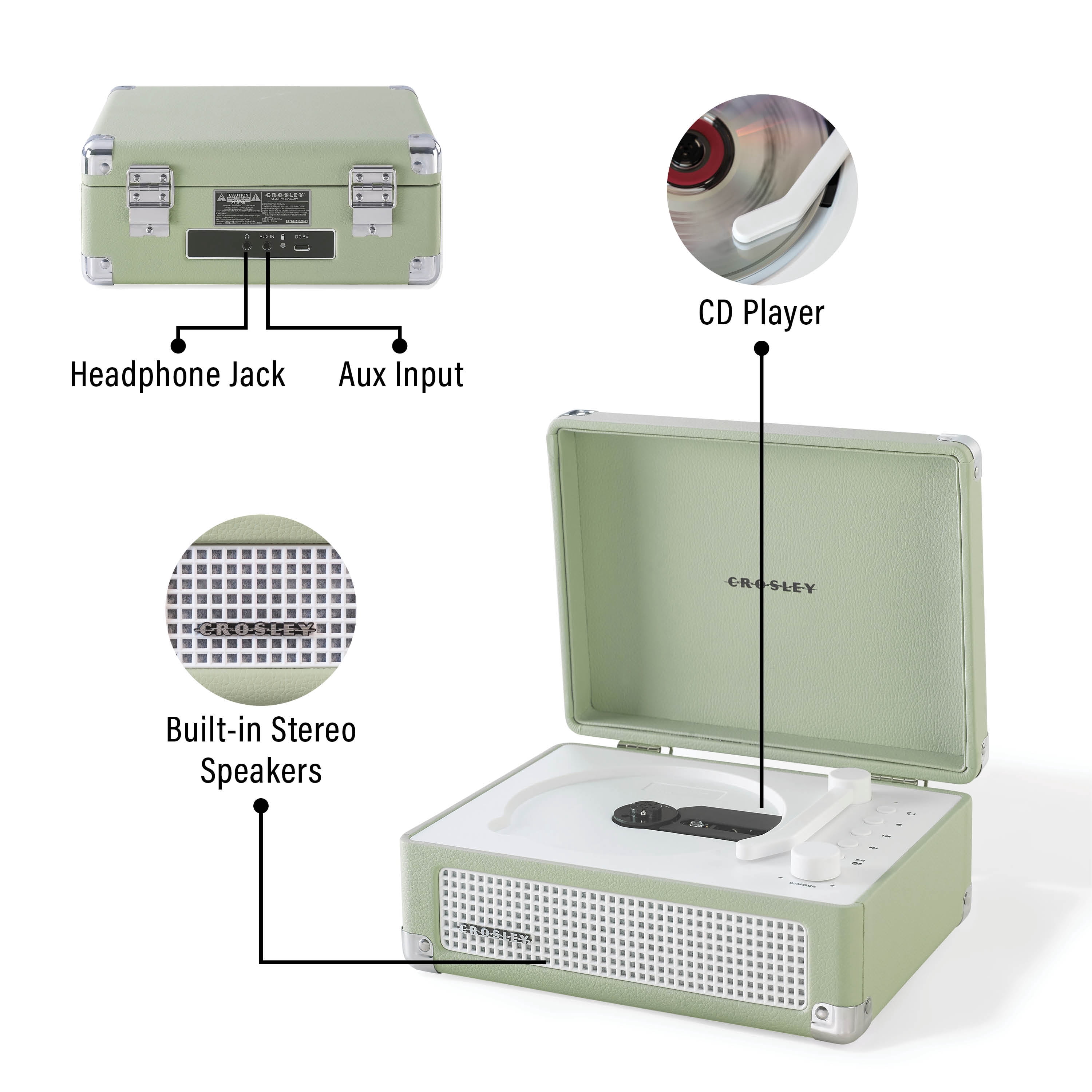 Crosley Cruiser Cd Player