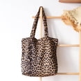 thumbnail image 2 of gcong Corduroy Tote Bag for Women Large Zippered Shoulder Purse with Multiple Pockets for College Work Travel and Shopping, 2 of 8