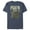 Navy Blue Heather, variant on Men's Star Wars: The Mandalorian The Child Text  Graphic Tee Navy Blue Heather 3X Large