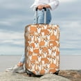 thumbnail image 7 of Pofeuu Corgi Animal Print Luggage Suitcase Cover Protector Luggage Washable Covers Aesthetic for 18/24/28/32 inch Luggage（No luggage included）-Small, 7 of 7