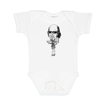 

Inktastic Lit Shakespeare Bobble Gift Baby Boy or Baby Girl Bodysuit