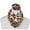 color7, variant on 3 Pieces African Jewelry Set Ankara Print Knot Rope Necklaces with Matching Earrings for Women