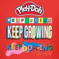 thumbnail image 3 of CafePress - Play Doh Keep Going Keep Growing T Shirt - Dark T-Shirt Kids XS-XL, 3 of 4