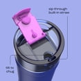 thumbnail image 4 of Bubba Water Bottle, 32 Oz, Stainless Steel, Vacuum Insulated Leakproof, DualSip 2-Way Lid, Ocean Energy, 4 of 10