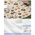 thumbnail image 6 of Western Cowboy Beach Towels Oversized Super Absorbent, Country Vintage Art Boots Desert Lightweight Bath Towel Quick Dry Sets For Bathroom/Pool/Rv Camping/Beach Play/Gym Room/Picnic 30"x60", 6 of 8
