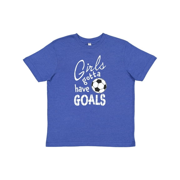 Inktastic Girls Gotta Have Goals Soccer Youth T-Shirt