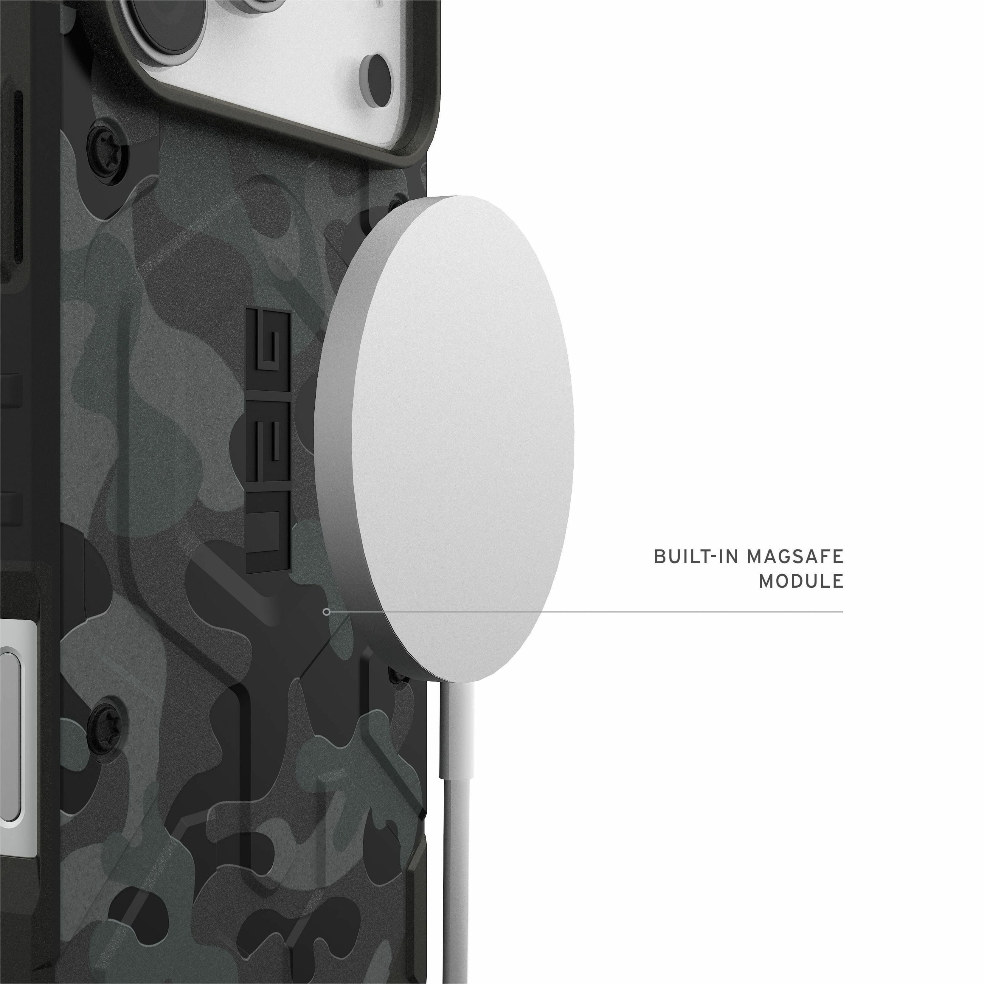 UAG iPhone 17 Pro Max Case Pathfinder SE - Compatible with MagSafe Military Grade Protective Cover, Midnight Camo