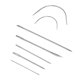 thumbnail image 3 of 10 Sets Sewing Needle Carbon Steel Various Sizes Hand Stitching Tool for Leather Carpet, 3 of 5