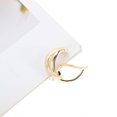 thumbnail image 5 of Unique Bargains 1 Pc Ponytail Buckle Hair Clip Cross Faux Pearl Hair Ponytail Cuff for Women Gold Tone, 5 of 6