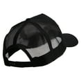 thumbnail image 4 of Korea Veteran Military Patched Big Size Trucker Mesh Cap - Black XL-3XL, 4 of 5